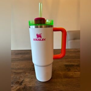 Stanley White Neon 30 OZ Quencher
